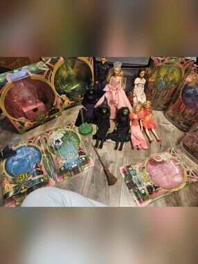 Wicked Dolls Glenda Elphaba Fiyero Wizard Of Oz Banned Box